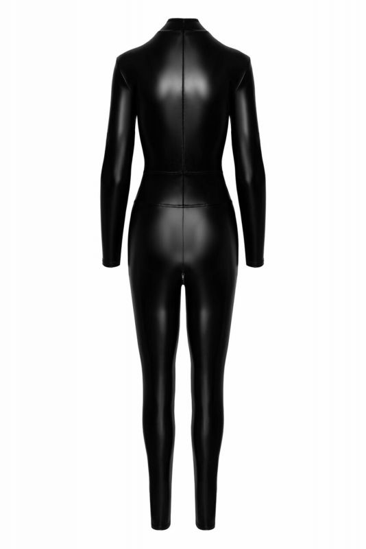 Комбінезон Noir Handmade F319 Caged, XXL, під латекс, довгий рукав, з доступом, кільце на поясі