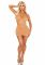 Сукня Leg Avenue Lurex Rhinestone Keyhole Halter Dress One Size Gold
