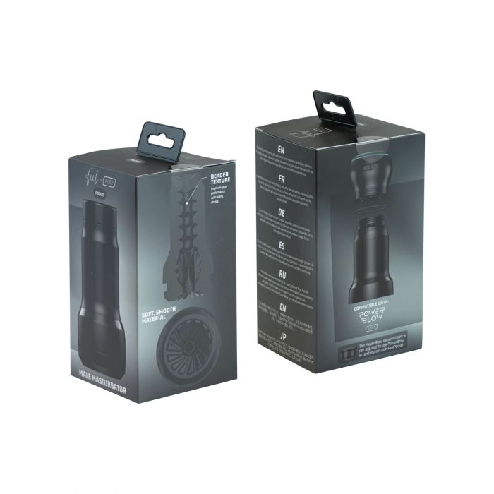 Мастурбатор Kiiroo Feel Pocket, сумісний з інтерактивною насадкою PowerBlow