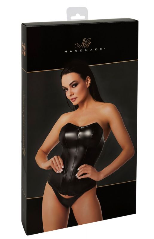 Корсет Noir Handmade F334 Powerwetlook corset - 5XL