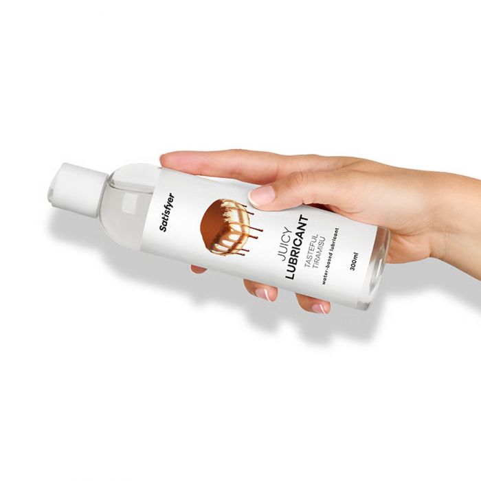 Лубрикант на водній основі Satisfyer Juicy Lubricant Tasteful Tiramisu water based 300 мл