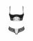Комплект Obsessive Roxelia 2-pcs crotchless set XS/S