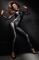 Комбінезон Noir Handmade F162 Powerwetlook overall with leash and two-way zipper, S, мокрий ефект