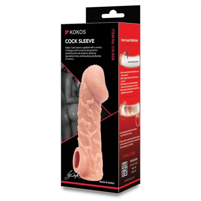 Насадка на член Kokos Cock Sleeve CS 006 S