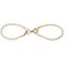 Перлинні наручники та поножі LOCKINK Pearl Handcuffs & Anklecuffs