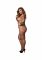 Бодістокінг Leg Avenue Off the shoulder bodystocking Black Queen Size