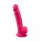 Фалоімітатор SilexD Johnny Pink (MODEL 1 size 7in), двошаровий, силікон + Silexpan, діаметр 3,8см