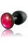 Анальна пробка Dorcel Geisha Plug Ruby M з кулькою всередині, створює вібрації, макс. діаметр 3,2см
