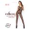 Бодістокінг Passion BS045 black, комбінезон, імітація панчіх і боді