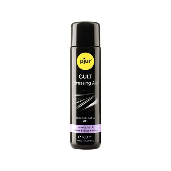 Змазка для латексу та гуми pjur Cult Dressing Aid 100 мл, для полегшення надягання фетиш-вбрання