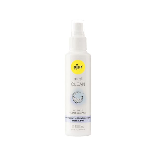 Очищувальний спрей pjur med Clean Spray 100 мл, для ніжної шкіри та іграшок, антибактеріальний