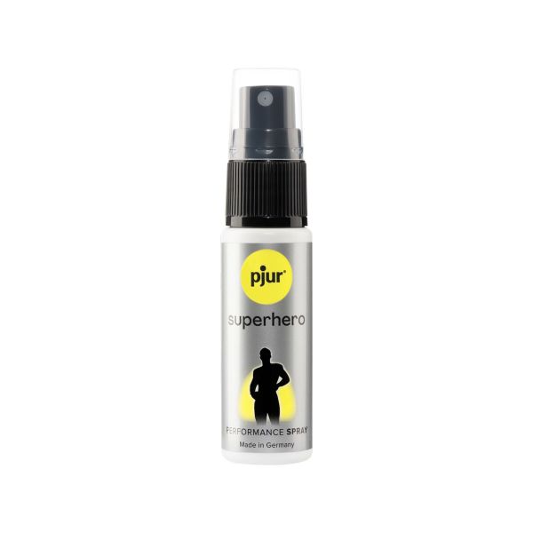 Спрей-пролонгатор pjur Superhero Performance Spray 20 мл, всотується в шкіру, природні компоненти