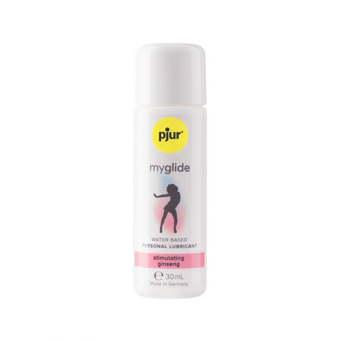 Збуджувальний лубикант на водній основі pjur myglide 30 мл, із женьшенем, тепло+поколювання