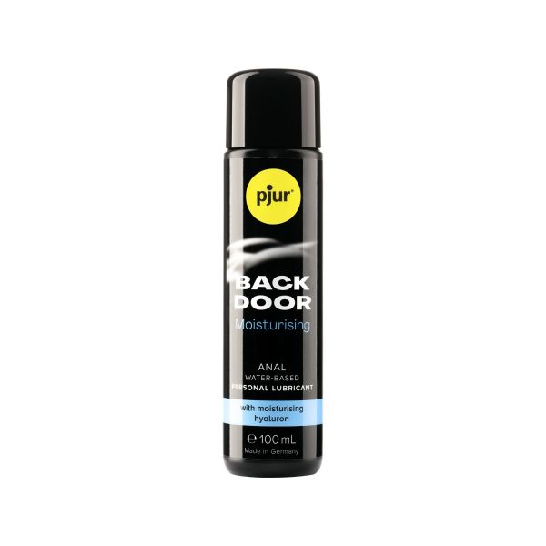 Анальний лубрикант pjur BACK DOOR Moisturising 100 мл, на водній основі, з гіалуроном, ефект силікону