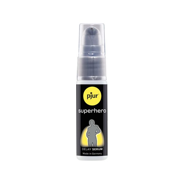Сироватка-пролонгатор pjur Superhero Delay Serum 20 мл, створює ефект плівки, без оніміння