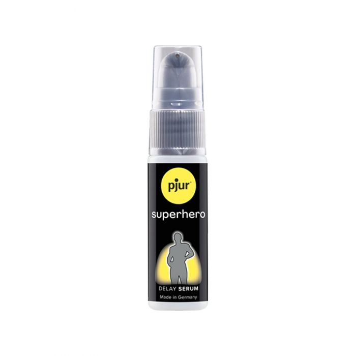 Сироватка-пролонгатор pjur Superhero Delay Serum 20 мл, створює ефект плівки, без оніміння