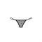 Трусики на зав'язочках з боків Passion Exclusive ZITA THONG S/M, black