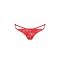 Трусики на зав'язочках з боків Passion Exclusive WARDA THONG L/XL, red