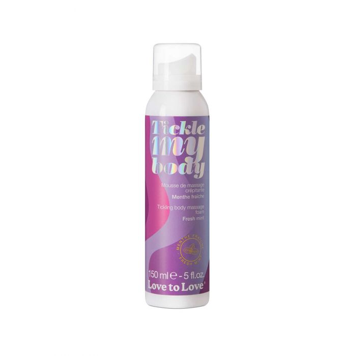 Масажна піна Love To Love TICKLE MY BODY Fresh Mint (150 мл) зволожувальна