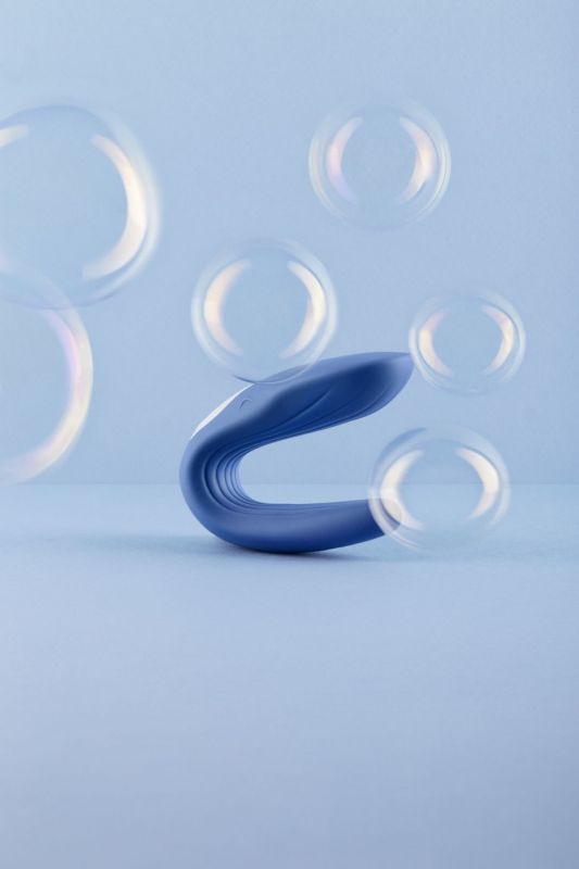 Вібратор для пар Satisfyer Double Whale з двома моторчиками
