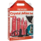 Набір для страпона Doc Johnson Vac-U-Lock Crystal Jellies Set, діаметр 3,8см, 2×4,5см, 5,1 см