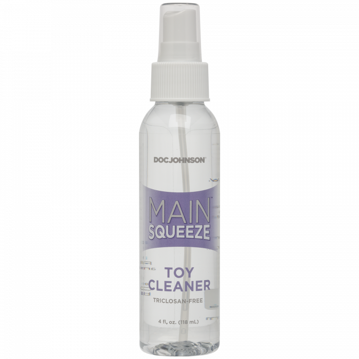 Очищувальний засіб для іграшок Doc Johnson Main Squeeze Toy Cleaner (118 мл) антибактеріальний