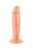Фалоімітатор Real Body — Real Zack Flesh, TPE, діаметр 3,7 см