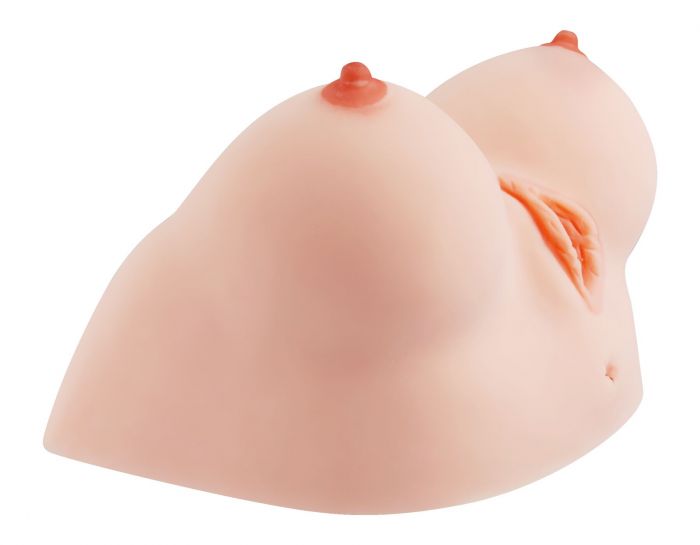 Мастурбатор Kokos Juilana Breast 2WayPlus з функцією масажу та вібрацією