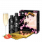 Гель для NURU-масажу Shunga Oriental Body-to-Body – Sparkling Strawberry Wine плюс простирадло