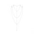 Ланцюжок для спини Bijoux Indiscrets Magnifique Back and Cleavage Chain - Silver, прикраса для тіла
