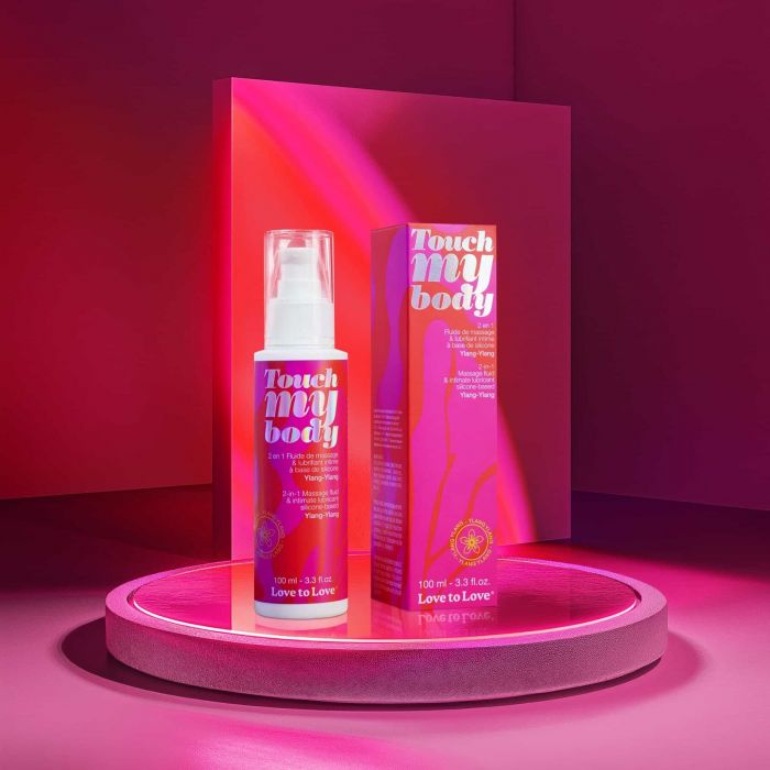 Масажний гель і змазка 2в1 Love To Love TOUCH MY BODY Ylang-Ylang (100 мл) зволожувальний