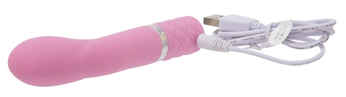 Розкішний вібратор Pillow Talk - Racy Pink з кристалом Swarovski для точки G, подарункове паковання