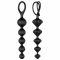 Набір анальних намистин Satisfyer Beads Black, силікон, макс. діаметр 3,3 см та 3,5 см