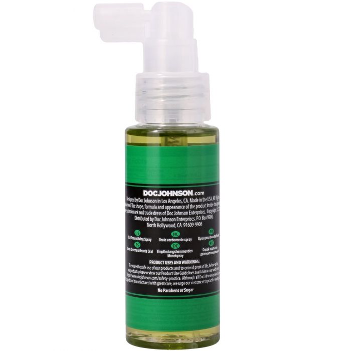 Спрей для мінету Doc Johnson GoodHead DeepThroat Spray - Mystical Mint 59 мл для глибокого мінету