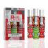 Набір JO Tri-Me Triple Pack — Flavors (3×30 мл) три різні смаки оральних змазок
