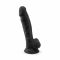 Фалоімітатор SilexD Johnny Black (MODEL 1 size 7in), двошаровий, силікон + Silexpan, діаметр 3,8см
