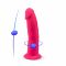 Фалоімітатор SilexD Henry Pink (MODEL 2 size 7.5in), двошаровий, силікон + Silexpan, діаметр 4,8 см