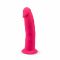 Фалоімітатор SilexD Henry Pink (MODEL 2 size 7.5in), двошаровий, силікон + Silexpan, діаметр 4,8 см