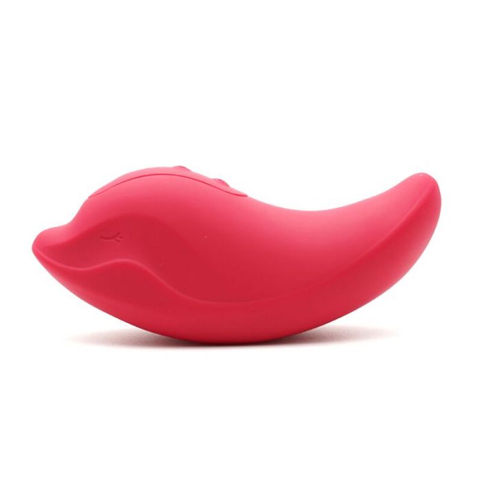 Вібратор та кліторальний стимулятор KISTOY Heidi Red