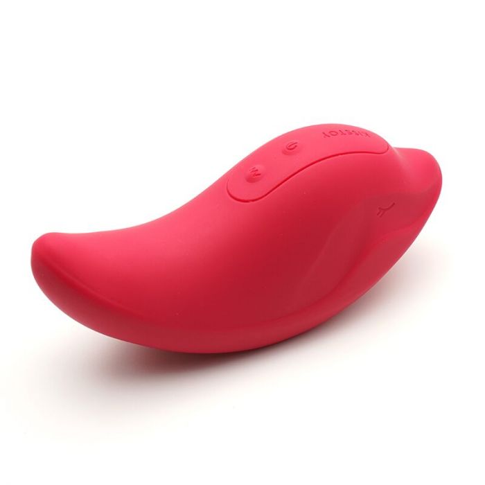 Вібратор та кліторальний стимулятор KISTOY Heidi Red