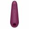 Вакуумний кліторальний стимулятор Satisfyer Curvy 1+ Rose Red з керуванням через інтернет