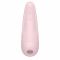 Вакуумний кліторальний стимулятор Satisfyer Curvy 2+ Pink з керуванням через інтернет