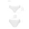 Трусики з прозорою вставкою Passion PS002 PANTIES XL, white