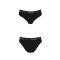 Трусики-сліпи з бавовни та еластаном Passion PS004 PANTIES L, black