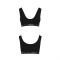 Спортивний топ з широкою гумкою Passion PS004 TOP XL, black