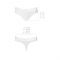 Трусики-бразиліана з бавовни Passion PS005 PANTIES M, white