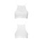 Спортивний топ з прозорою вставкою Passion PS006 TOP L, white