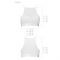 Спортивний топ з прозорою вставкою Passion PS006 TOP L, white