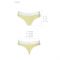 Спортивні трусики-стрінги Passion PS007 PANTIES M, yellow