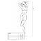 Еротичний бодістокінг Passion BS084 white
